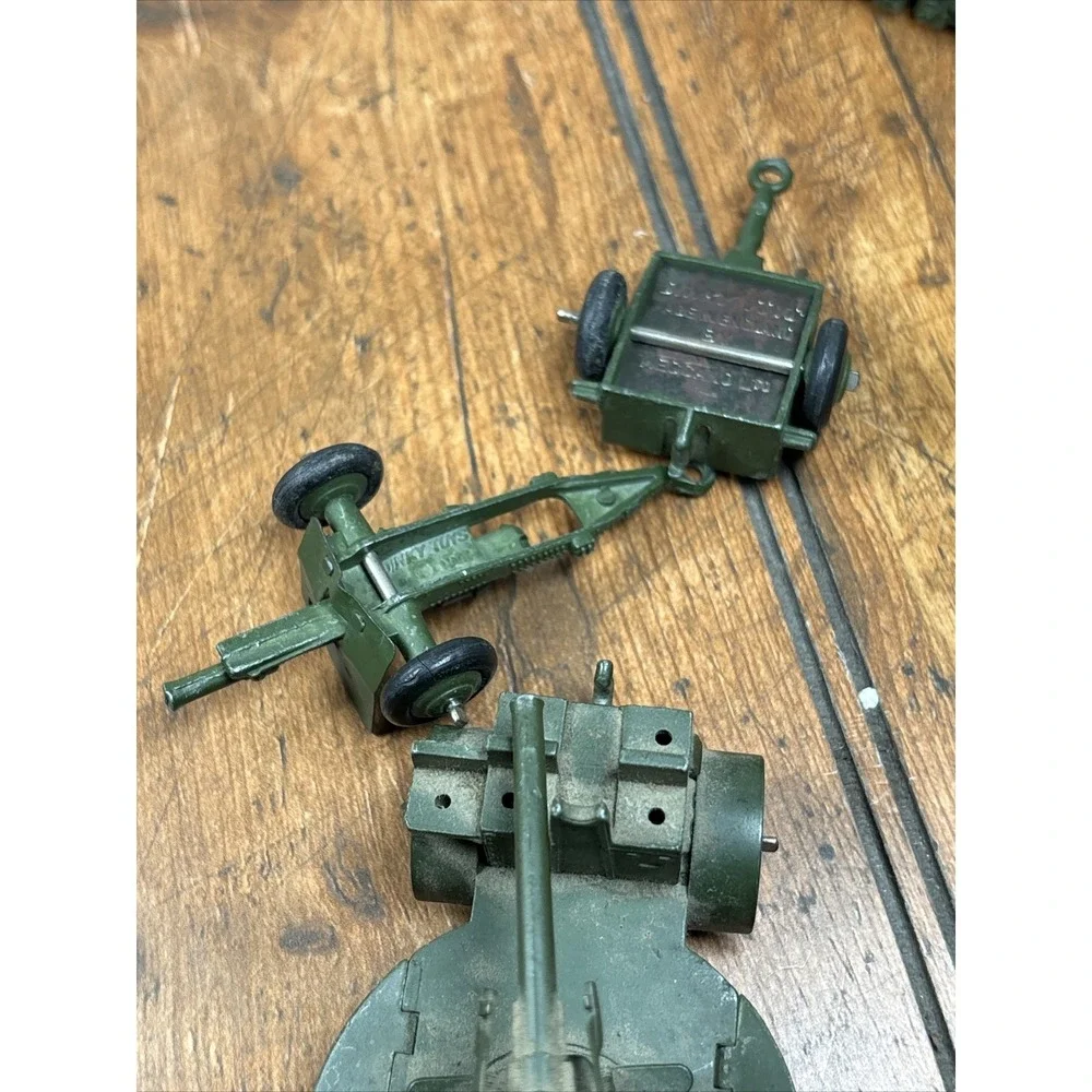 Rare Pre-War Dinky/Meccano #162 18-POUNDER QUICK FIRING FIELD UNIT Metal Toy‎